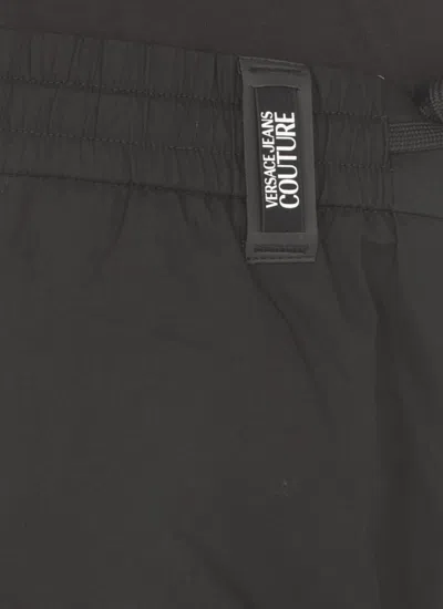 Shop Versace Jeans Couture Trousers Black