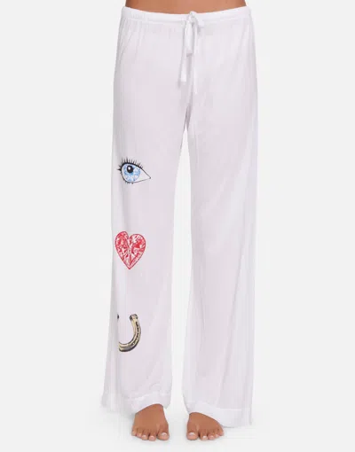 Lauren Moshi Waverly I Love U In White