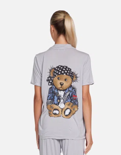 Lauren Moshi Waverly Rocker Teddy In Cloud
