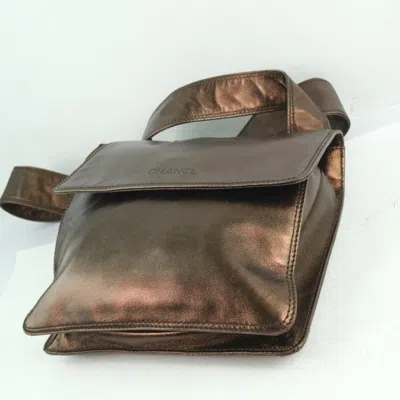 Pre-owned Chanel Brown Leather Shoulder Bag ()