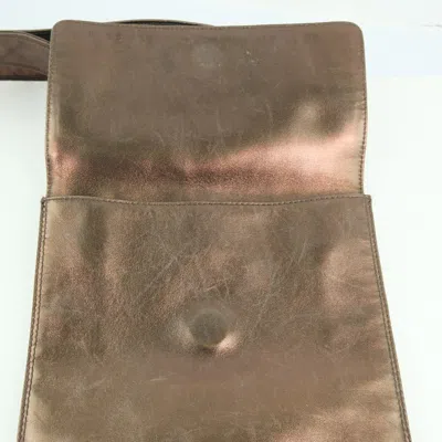 Pre-owned Chanel Brown Leather Shoulder Bag ()