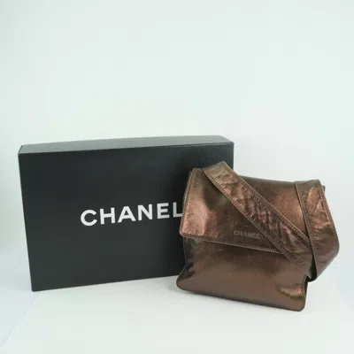 Pre-owned Chanel Brown Leather Shoulder Bag ()