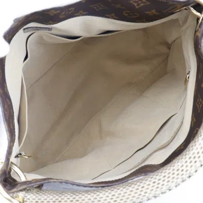 Pre-owned Louis Vuitton Artsy Brown Canvas Shoulder Bag ()