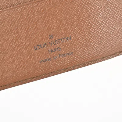 Pre-owned Louis Vuitton Marco Brown Canvas Wallet  ()