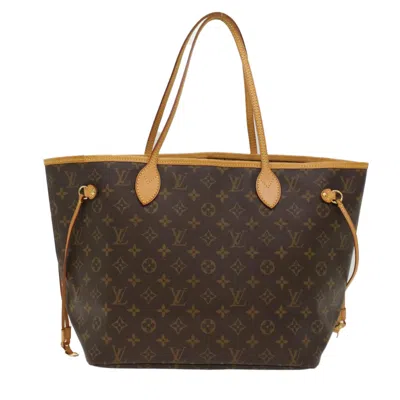LOUIS VUITTON Pre-owned Neverfull Mm Brown Canvas Tote Bag ()