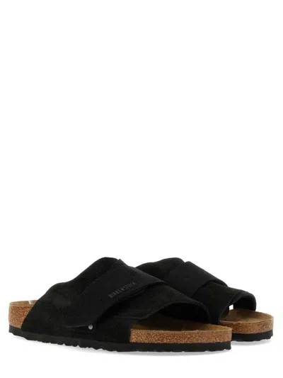 Shop Birkenstock Sandal "kyoto" In Black