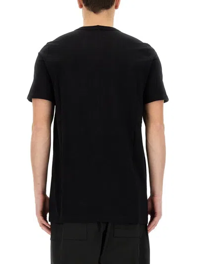 Shop Rick Owens Cotton T-shirt In Black