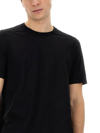 Shop Rick Owens Cotton T-shirt In Black