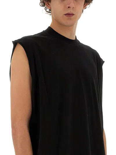 Shop Rick Owens Drkshdw Cotton T-shirt In Black