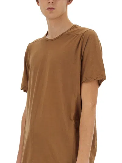 Shop Rick Owens Drkshdw Cotton T-shirt In Brown
