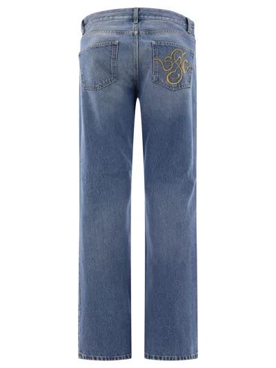 Shop Stockholm Surfboard Club "fog" Jeans