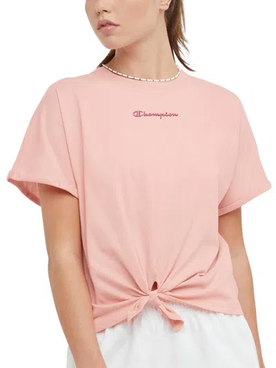 Shop Champion Womens Fitness Workout T-shirt In Pink