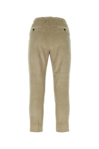 Shop Ami Alexandre Mattiussi Ami Man Dove Grey Corduroy Pant In Gray