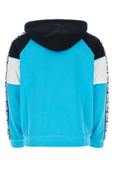 Shop Fendi Man Multicolor Cotton Sweatshirt