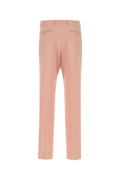 Shop Gucci Man Pastel Pink Polyester Pant