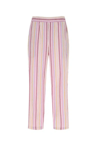 Shop Isabel Marant Man Embroidered Cotton Tilion Pant In Multicolor