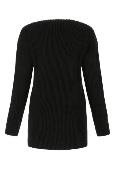 Shop Off-white Off White Woman Black Wool Sweater