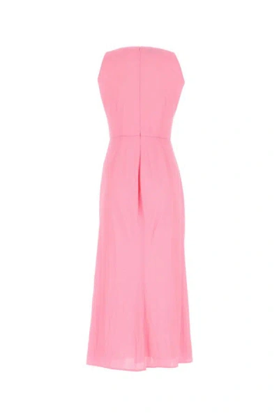 Shop Prada Woman Pink Sable Dress