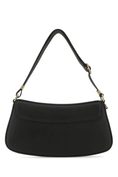 Shop Stella Mccartney Woman Black Alter Mat Shoulder Bag