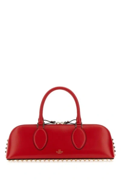 Valentino Sculpted Chain Stud Top Handle Bag In Multicolor
