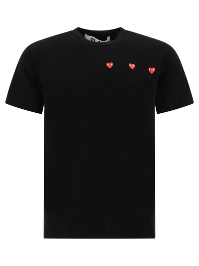 Shop Comme Des Garçons Play "multi Heart" T Shirt