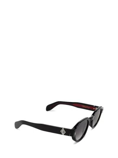 Shop Cutler And Gross Cutler & Gross Sunglasses In Black