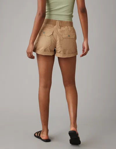 AMERICAN EAGLE OUTFITTERS AE SNAPPY STRETCH 4" PERFECT CARGO SHORT 