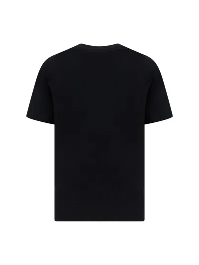 Shop Balmain T-shirts In Eab Noir/blanc