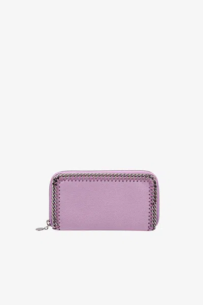 Shop Stella Mccartney Wallets In Purple