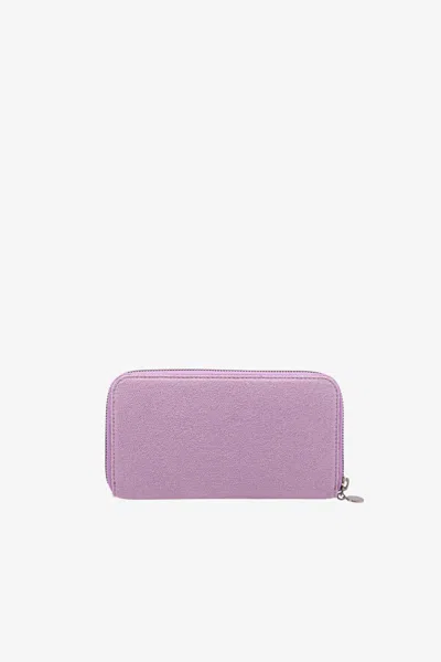 Shop Stella Mccartney Wallets In Purple