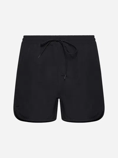 Shop Carhartt Rune Swim Shorts In Black