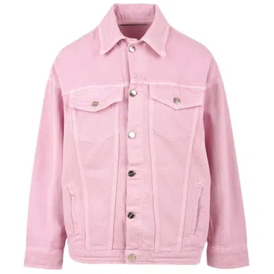 Shop Hinnominate Pink Cotton Jackets & Coat