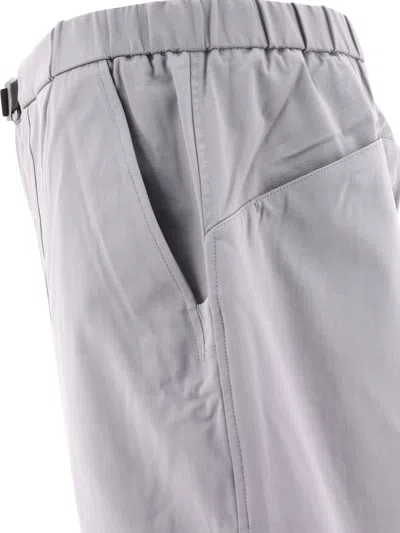 Shop Roa "climbing" Shorts In Grey
