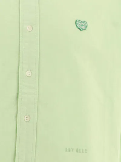 Shop Human Made "oxford Bd" Shirt In Green