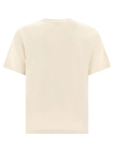 Shop Burberry Printed T Shirt In Beige