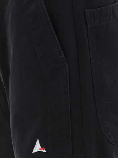 Shop Roa Canvas Trousers In Black