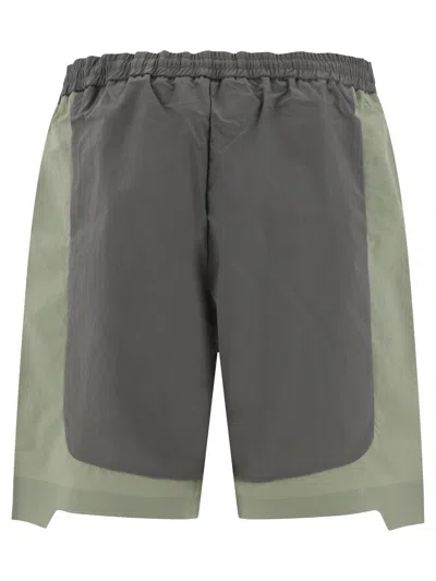 Shop Jean-luc A.lavelle Jean Luc A.lavelle Nylon Shorts In Green