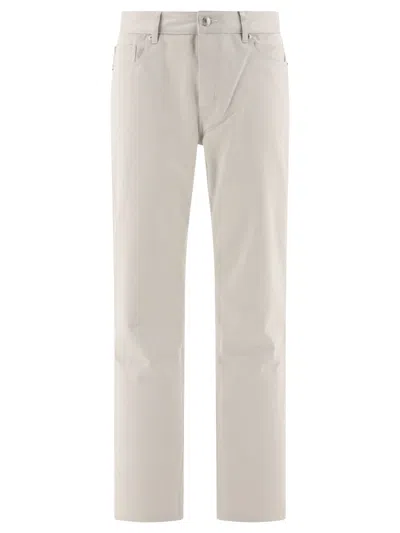 Shop Ami Alexandre Mattiussi Ami Paris Straight Fit Trousers In Grey