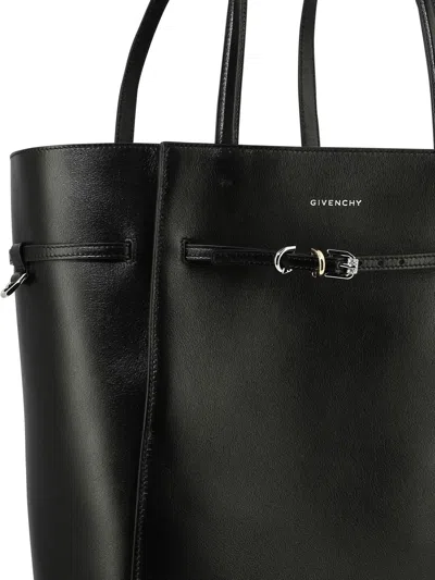 Shop Givenchy "medium Voyou" Tote Bag In 黑色的