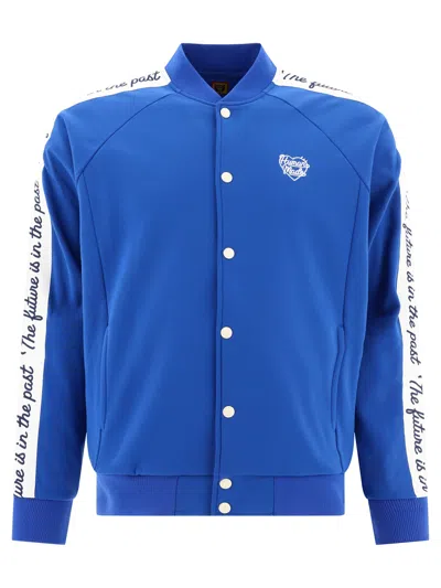 Shop Human Made Track Jacket In Blue