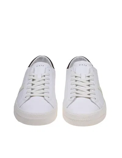 Shop Date D.a.t.e. Leather Sneakers In White/moro