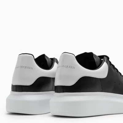 Shop Alexander Mcqueen Alexander Mc Queen Black/white Oversized Sneakers