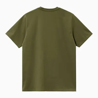 Shop Carhartt Wip / Pocket Dundee Cotton T Shirt