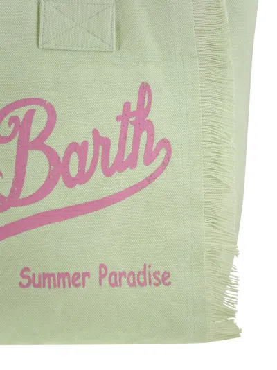 Shop Mc2 Saint Barth Vanity Canvas Shoulder Bag
