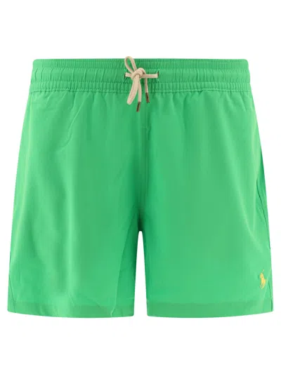 Shop Polo Ralph Lauren "pony" Swim Shorts