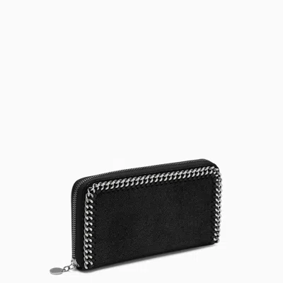 Stella Mccartney Zipped Around Continental Wallet Eco Shaggy Deer C