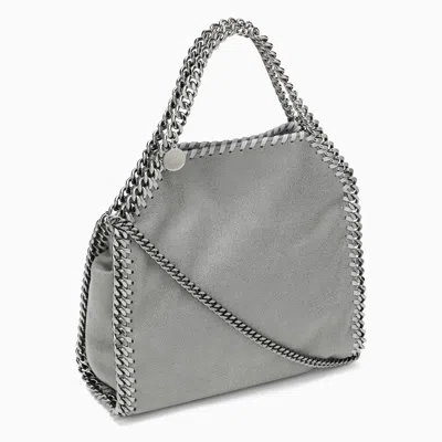 Shop Stella Mccartney Stella Mc Cartney Light Grey Falabella Mini Bag