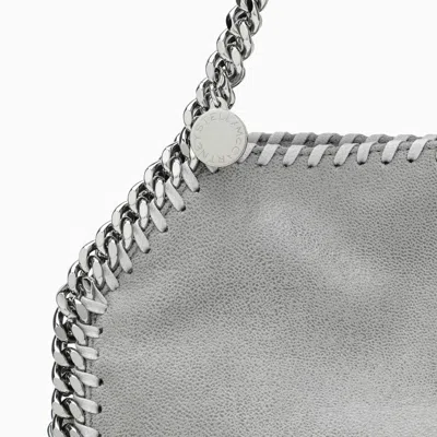 Shop Stella Mccartney Stella Mc Cartney Light Grey Falabella Mini Bag