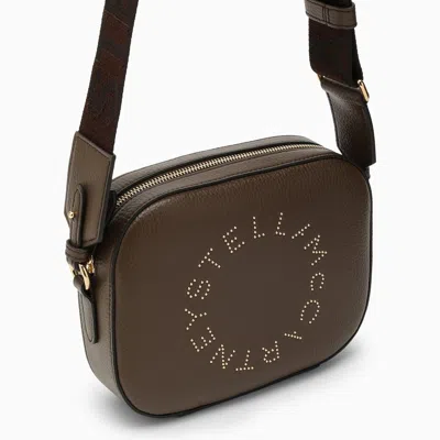 Shop Stella Mccartney Stella Mc Cartney Mini Stella Logo Brown Bag