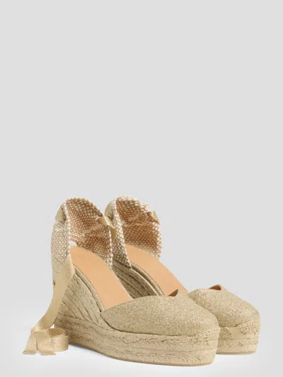 Shop Castaã±er Chiara Wedge Plat Espadrillas